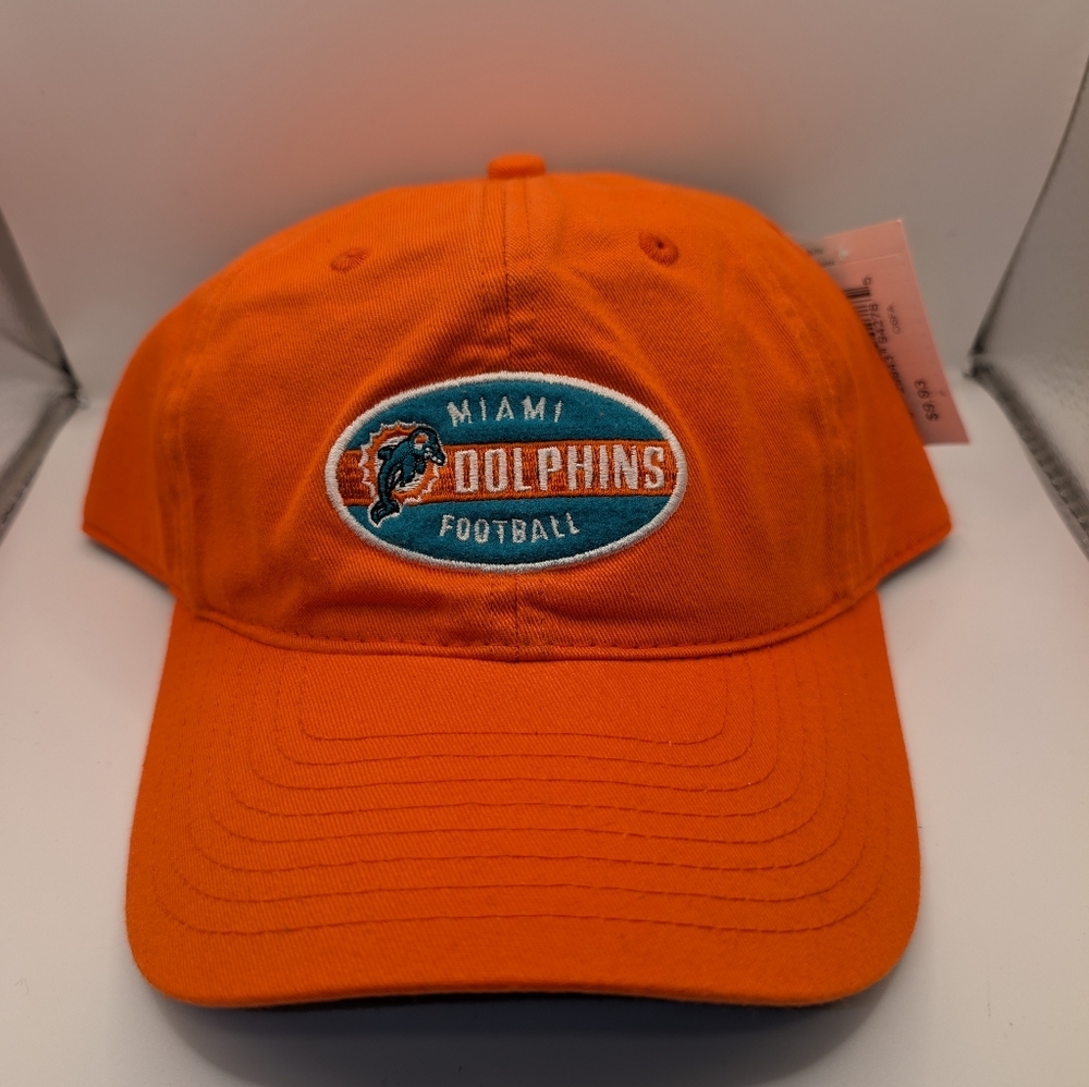 Miami Dolphins Orange Baseball Cap